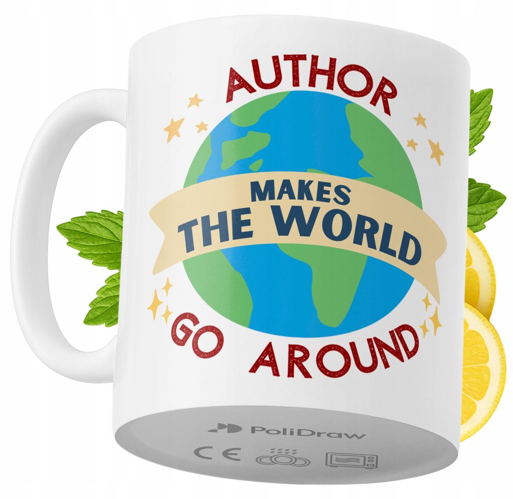 Lustige Kaffeetasse mit witzigem Textdesign für Autoren - ideal für Geburtstage, Namenstage und Feiertage. Hochwertige Tasse für besondere Anlä...