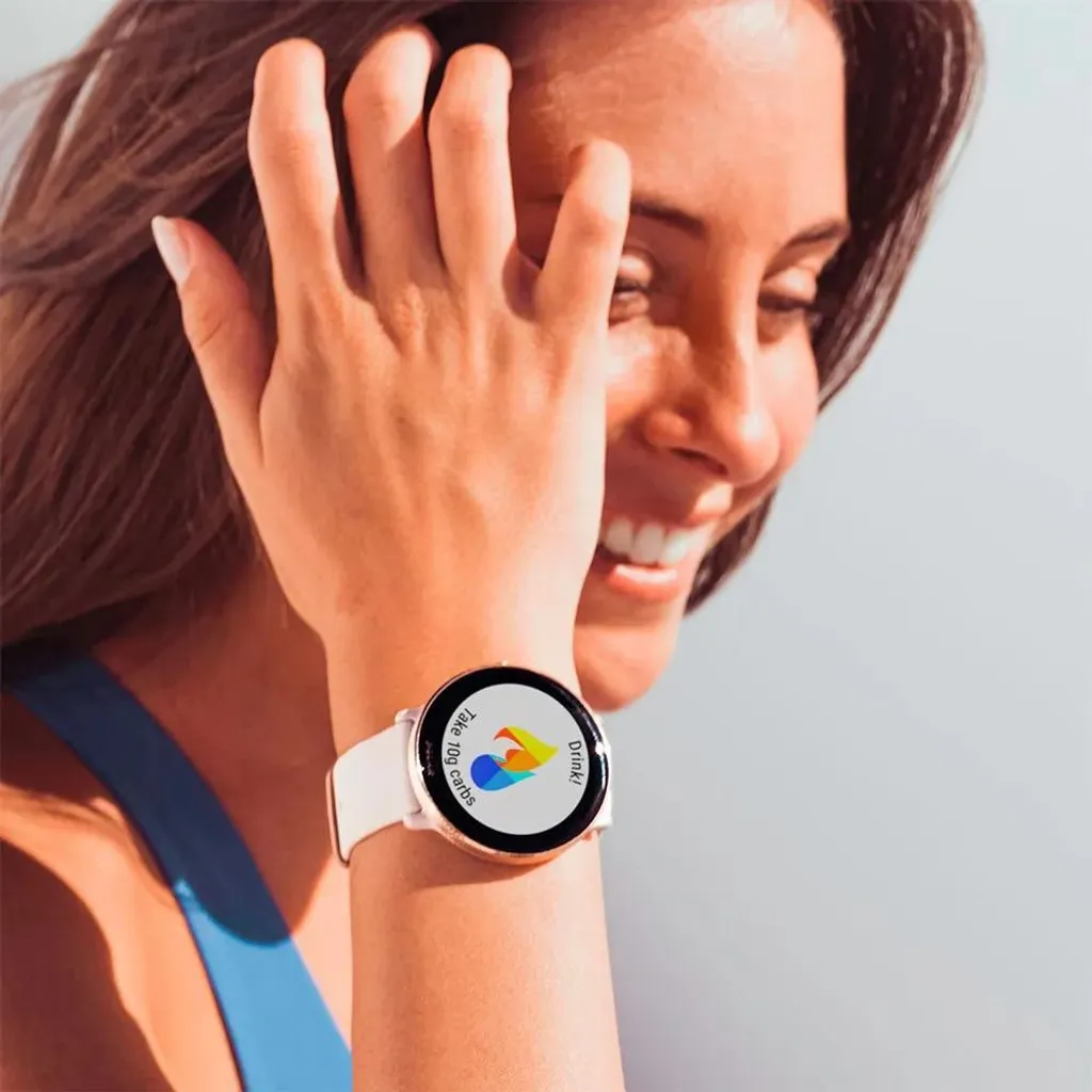 Bracelet Polar Ignite 2 Blanc en Silicone - Confort et Design Minimaliste