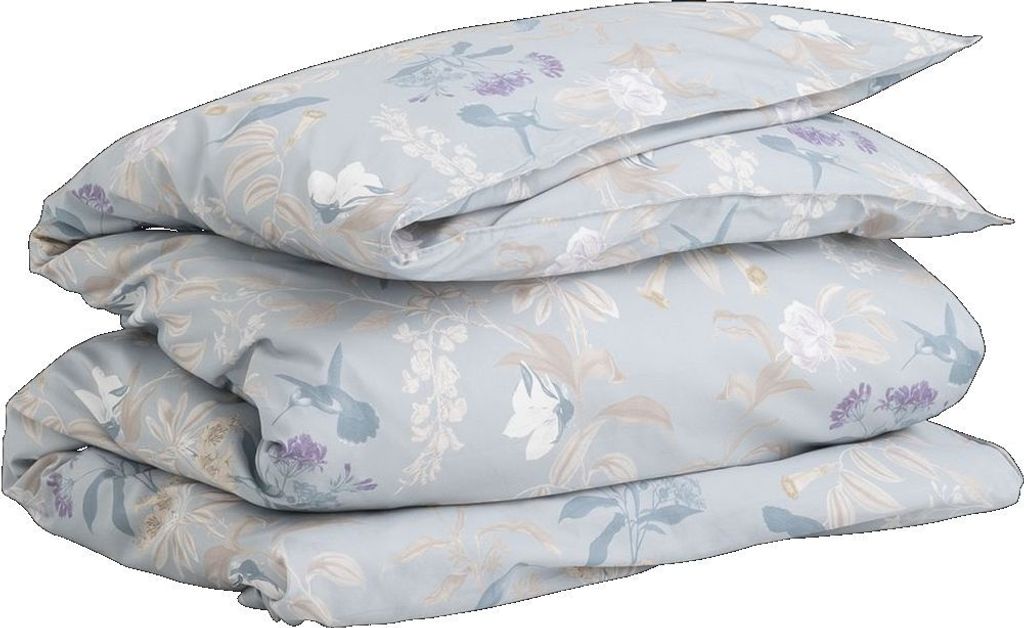GANT Bettdeckenbezug Bettwäsche Garden Blue Dawn 155 x 220 cm