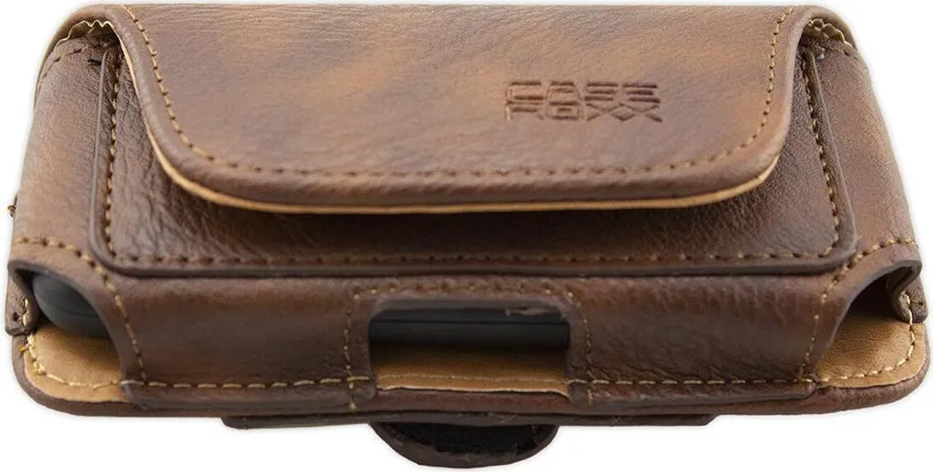 Porta Cellulare Samsung Marrone con Clip e Passante | Accessorio Business