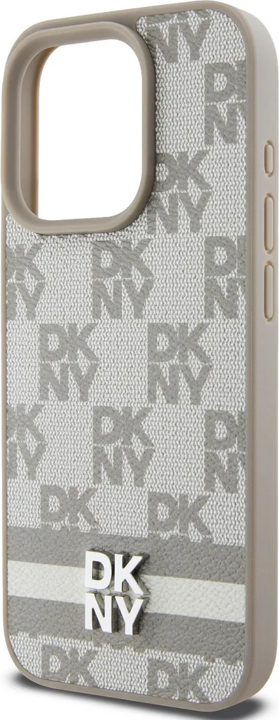 Custodia DKNY iPhone 13 Pro Anti-Urto Giallo-Grigio Scacchi