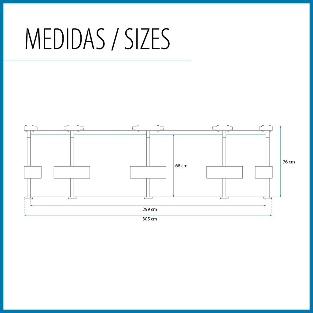 Bestway Steel Pro Frame Pool  305x76 cm  inkl. Filterpumpe  Produktbild 19