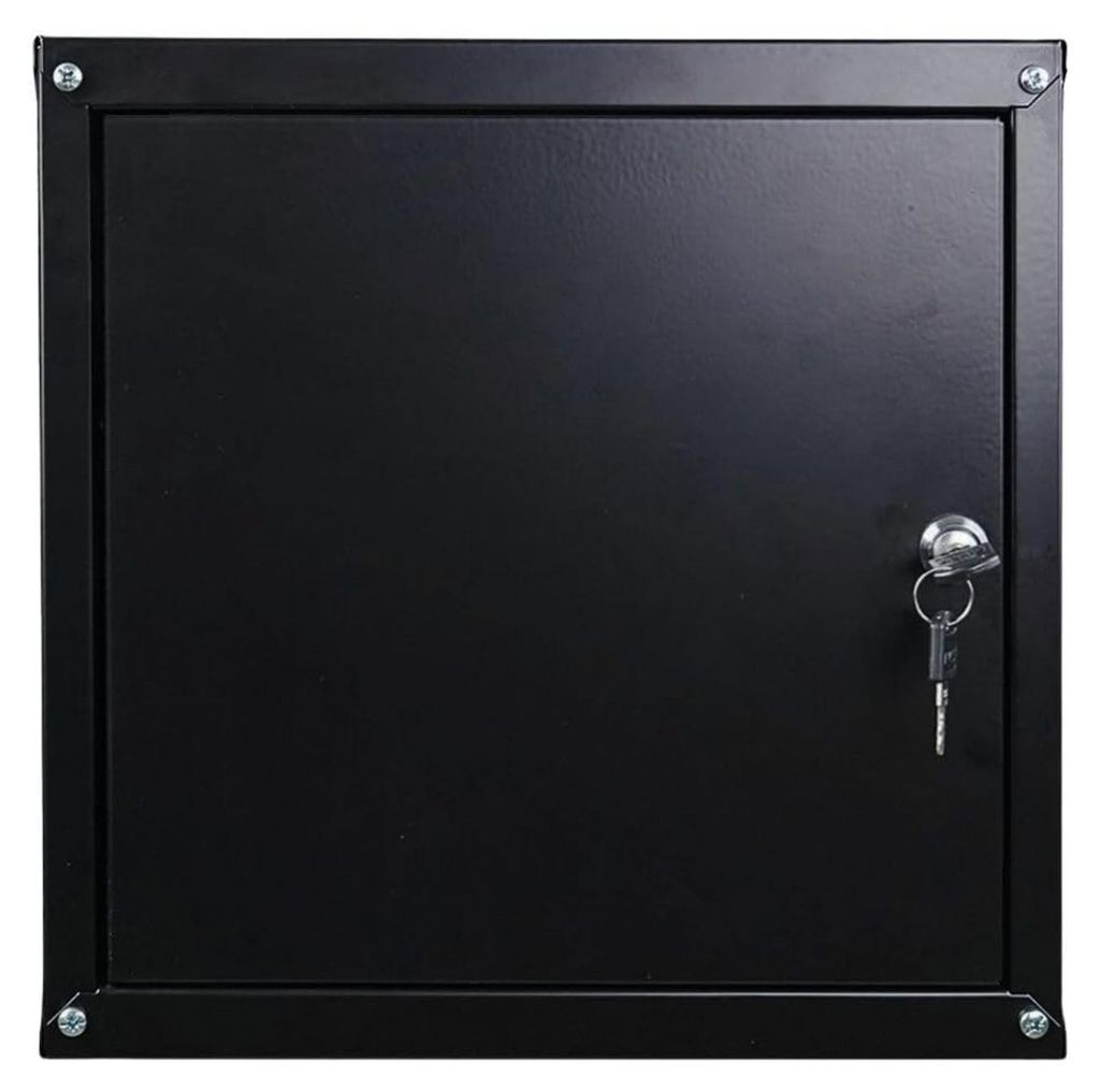 Schließfachwürfel Cubic XL | HxBxT 45x45x45 cm | Schwarz Produktbild 