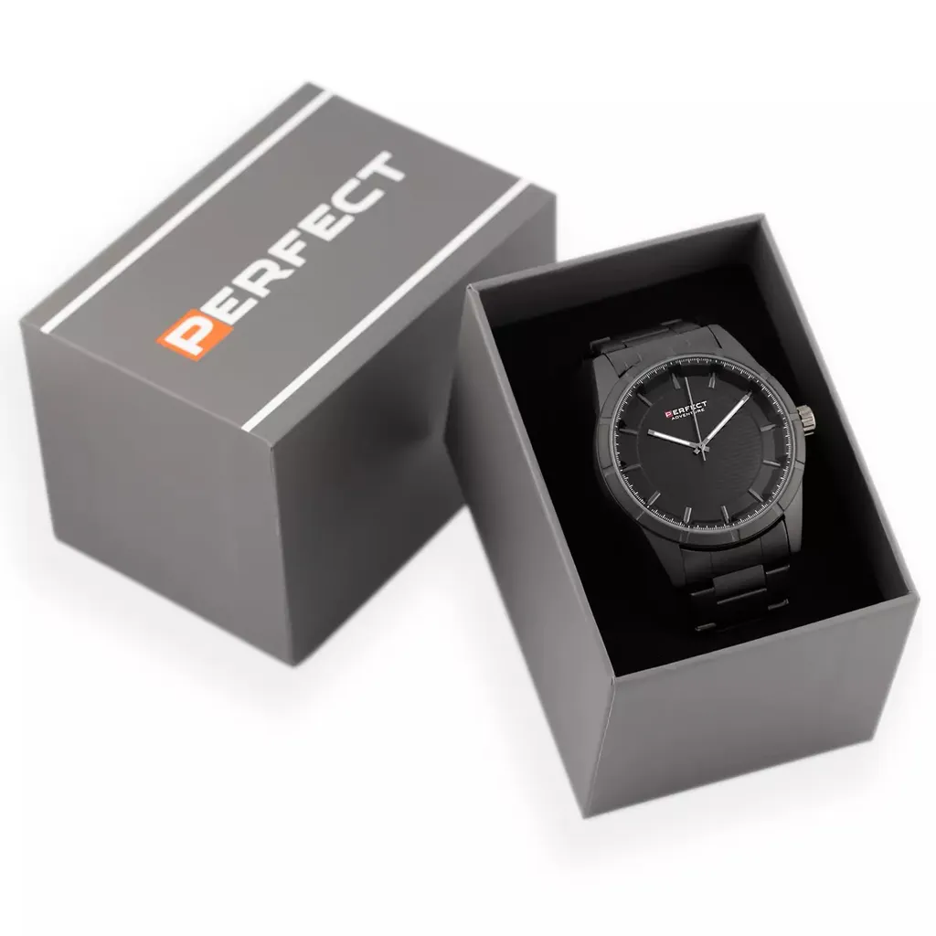 Montre homme antichoc M145-07 livrée avec boîtier contre les rayures