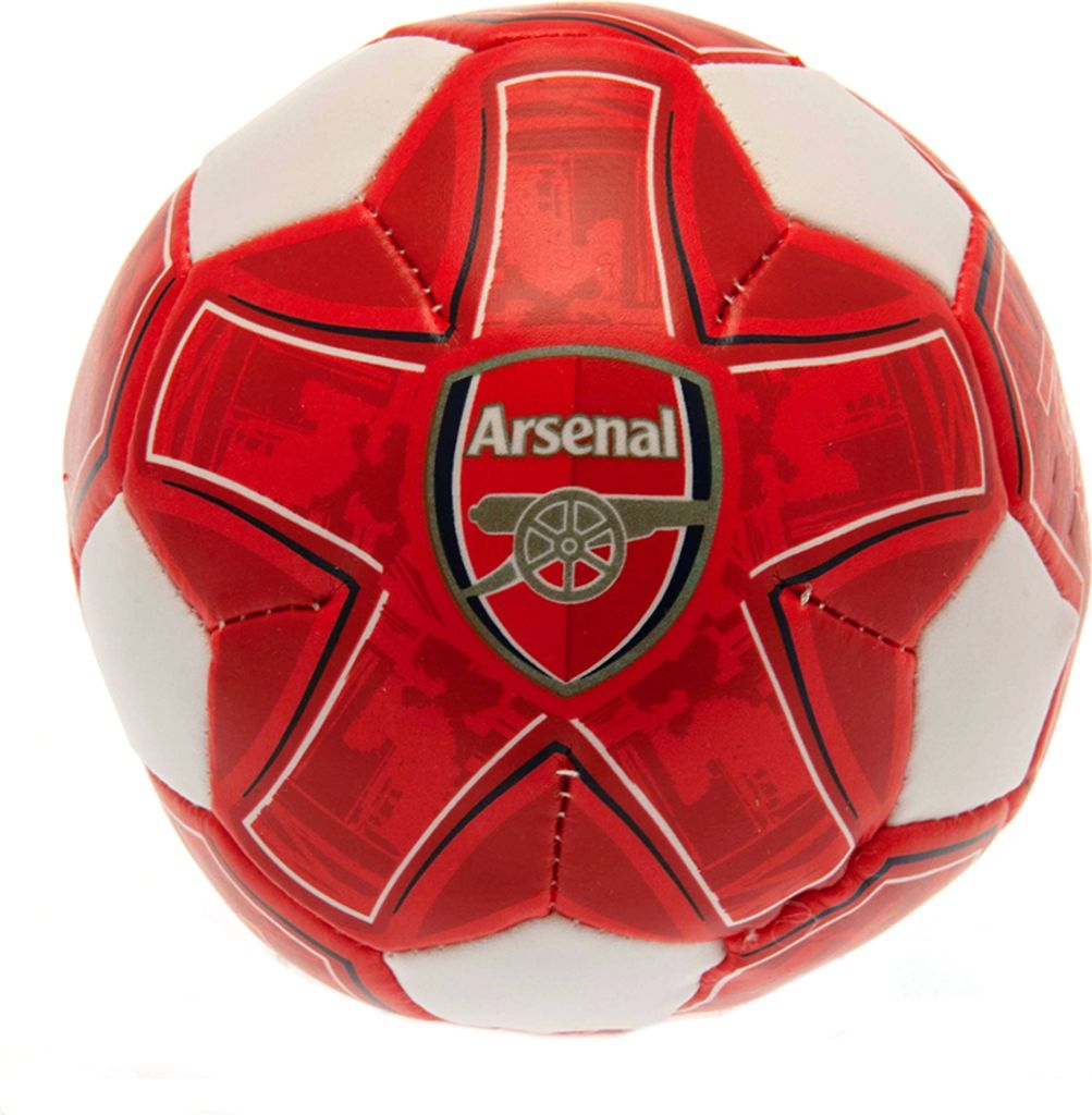 Arsenal FC - Mini-Fußball BS3307 (Einheitsgröße) (Rot) Produktbild 