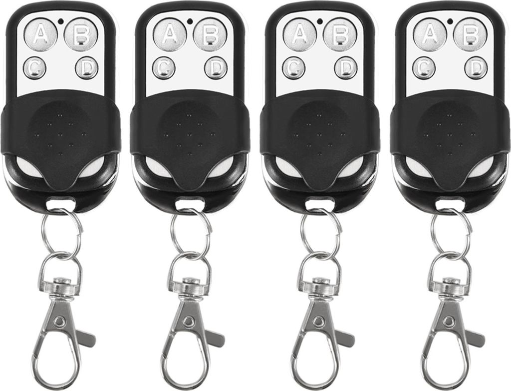 Kľúč FOB, 12V klonovací zapaľovač 4ks univerzálny Obrázok produktu 