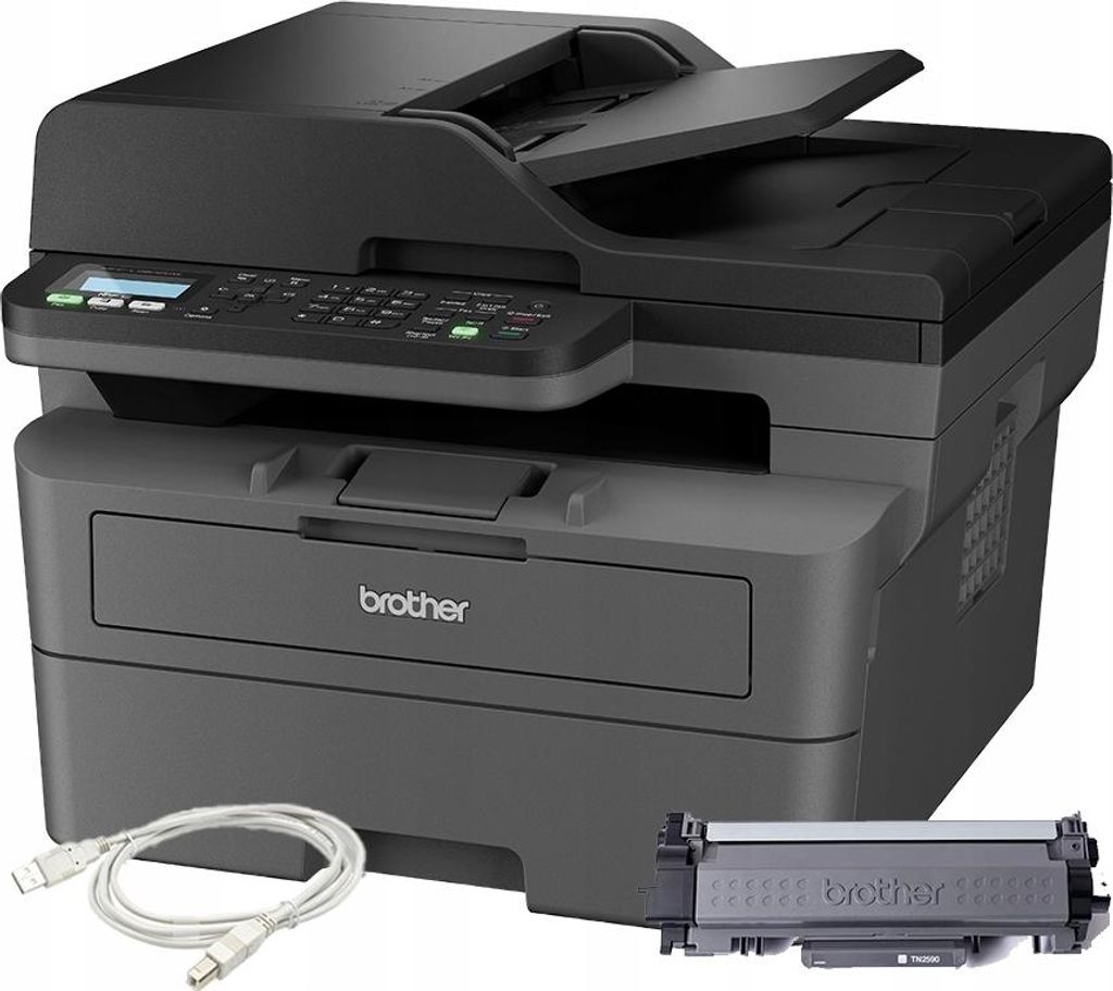 Brother Mfc-L2802Dw 3In1 Laserdrucker Kopierer Scanner A4 Duplex Wifi Toner