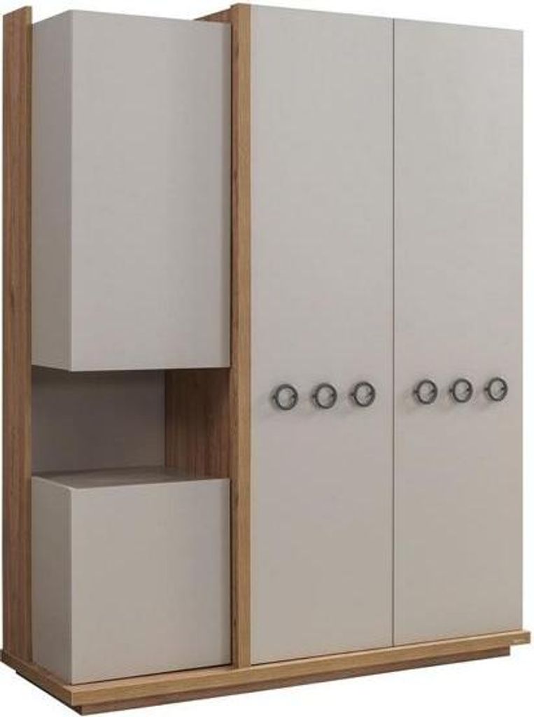 Kleiderschrank Schränke Holz Schrank Kinderzimmer Kleiderschränke Beige