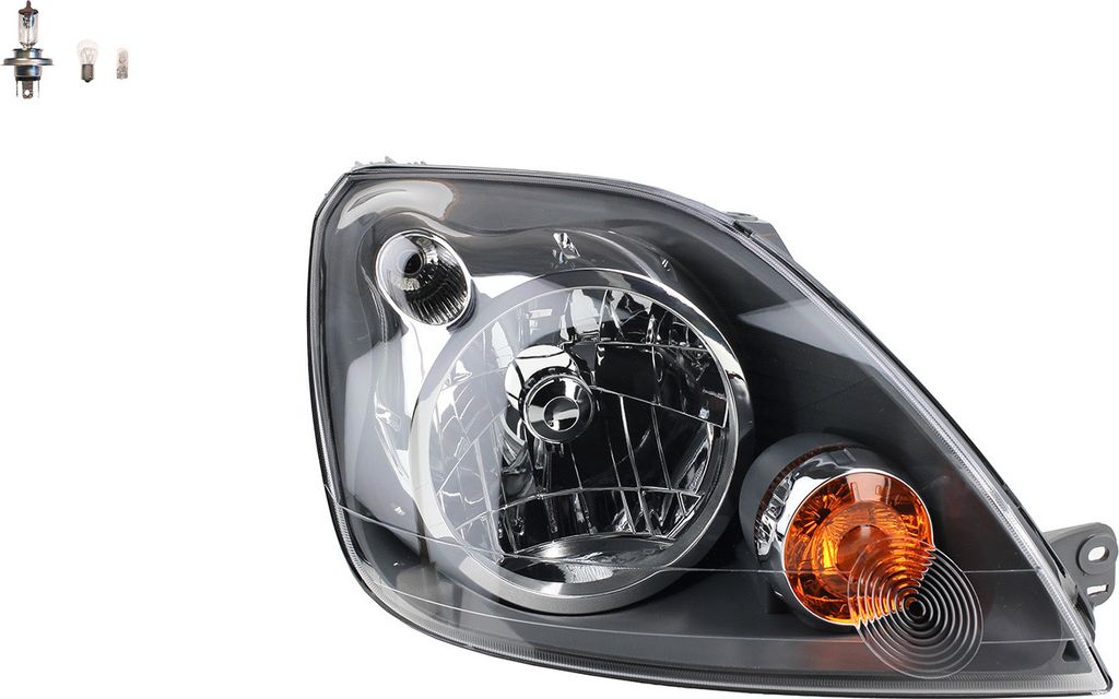 Johns, Scheinwerfer Halogen passend für Ford Fiesta 02 10/05- 09/08 Rechts Leuchtmittel 1415694 1363438 6S6113W029AD 6S6113W029CA 6S6113W029CD