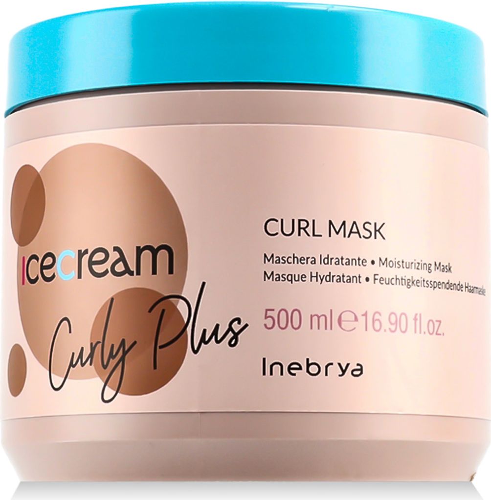 Inebrya Ice Cream Curly Plus Mask 500 ml