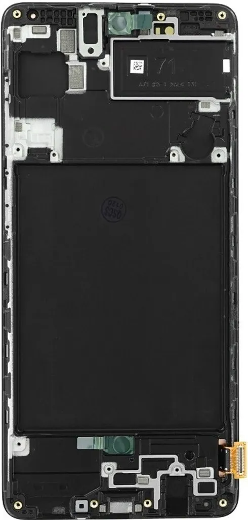 Bloc écran de remplacement pour Samsung Galaxy A71 original complet noir