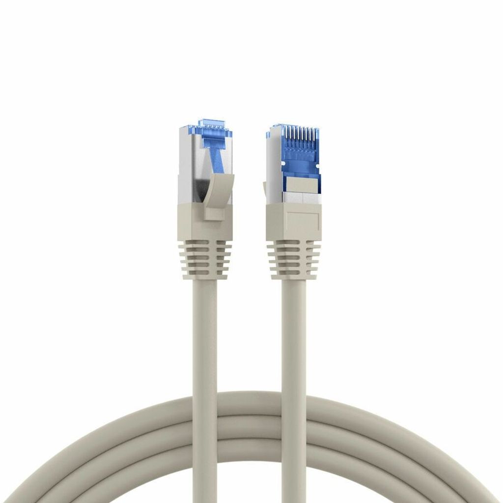 EFB RJ45 Patchkabel S/FTP,Cat.6A,Cat7 TPE superflex,0.5m,gra