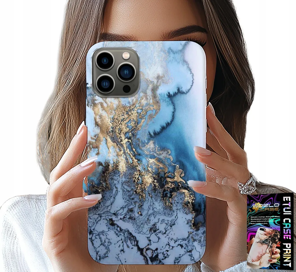 Cover iPhone 11 Pro Marmo - Custodia Donna Vetro Temperato Slim