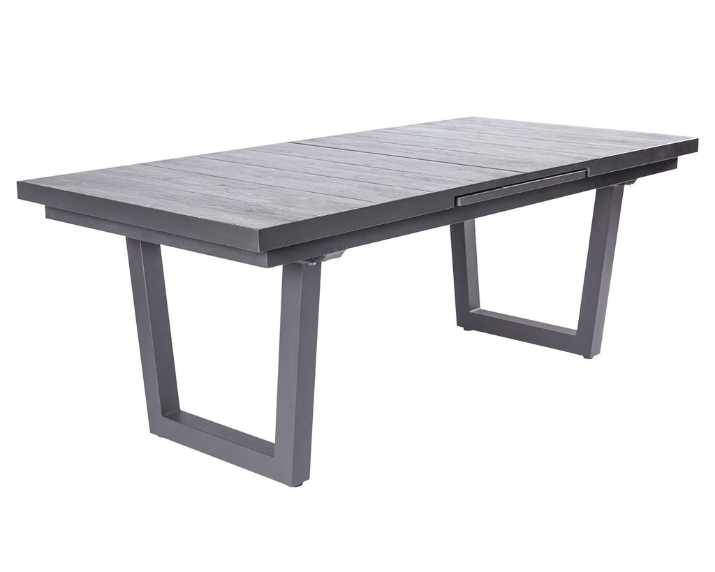 LC Garden Keramo Ausziehtisch Aluminium/Keramik Holzoptik Produktbild 