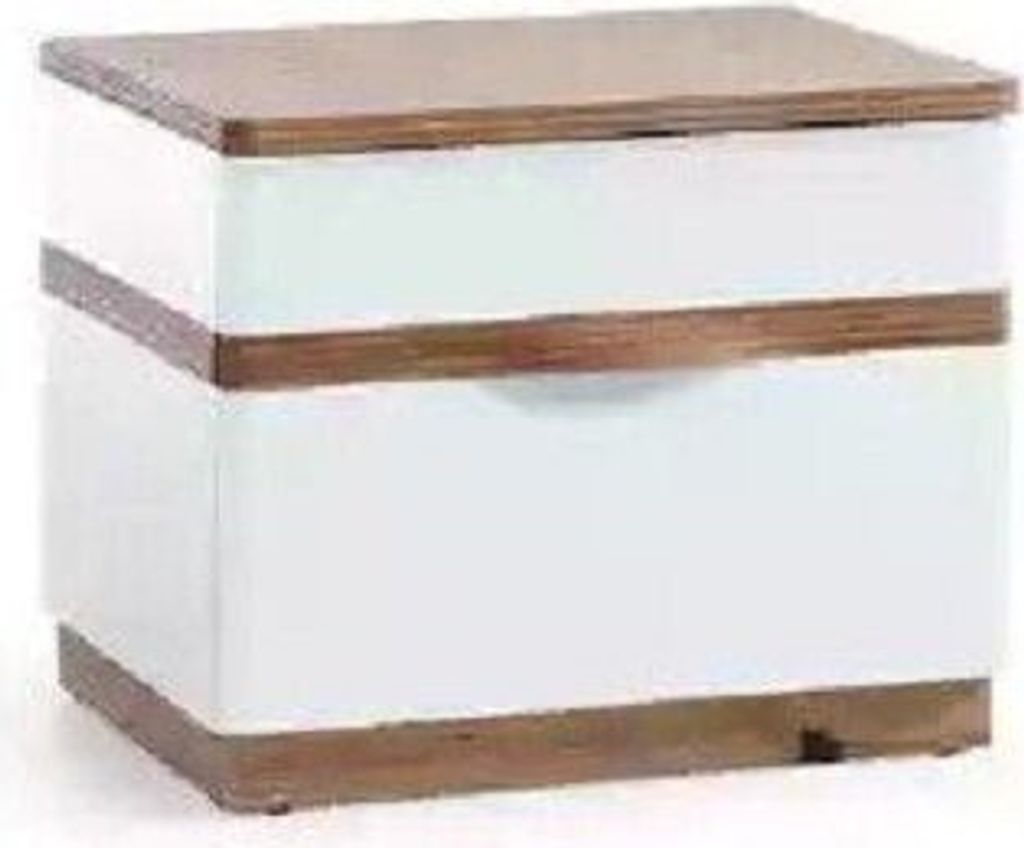 Nachttisch Weiß Neu Holz Design 55,6x41,8x51,5 JVmoebel