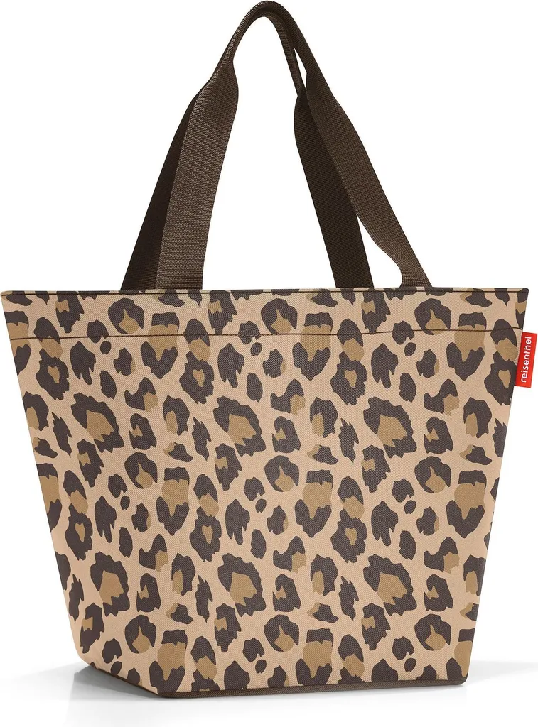 Fini les sacs fragiles avec le reisenthel shopper M Leo Macchiato 15 L ZS6048