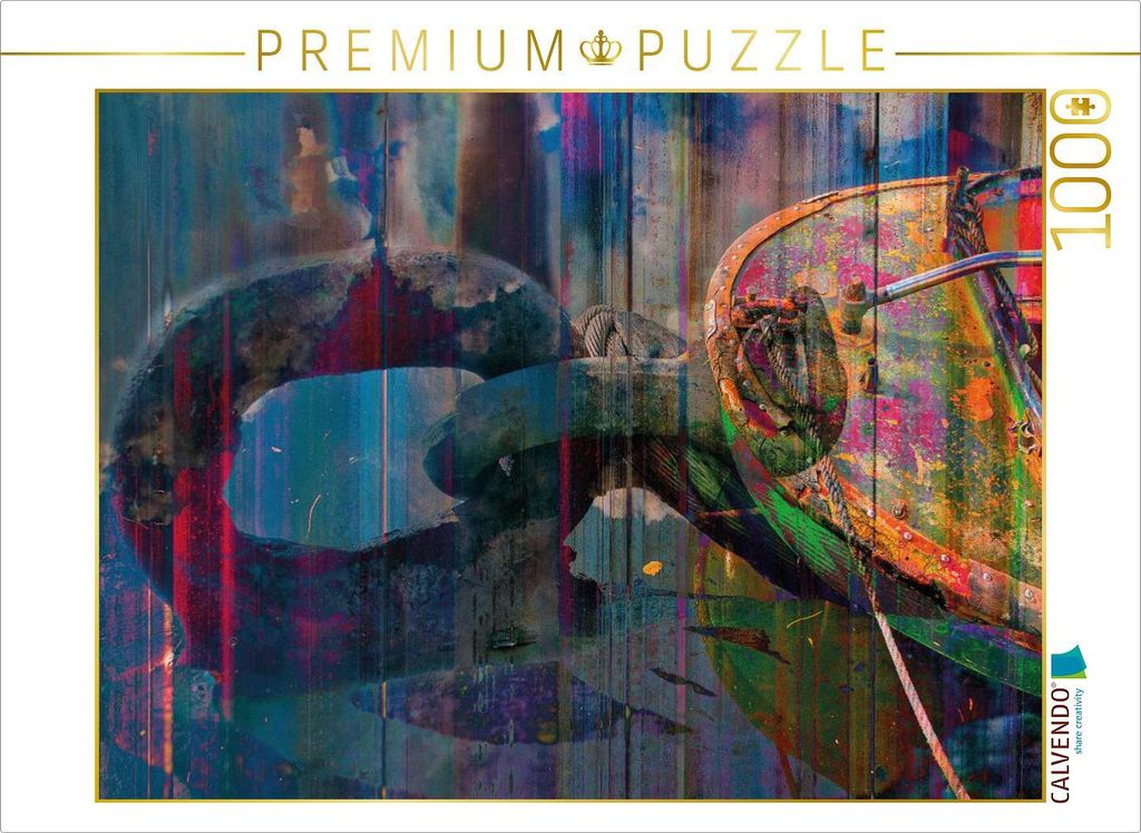 CALVENDO Puzzle Festmacher | 1000 Teile Lege-Größe 64x48cm Foto-Puzzle für glückliche Stunden