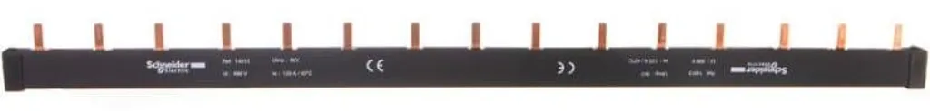 Peigne de raccordement triphasé 3P 63A Domae 405mm pour tableau