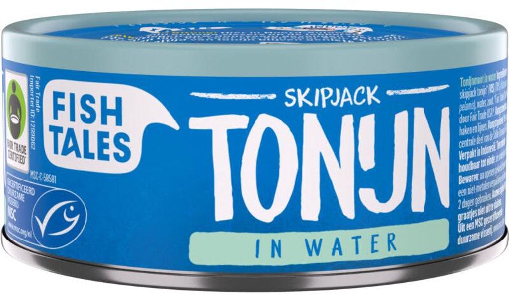 Fish Tales Listao dans l'eau 160 g - Haute qualité, Image du produit 