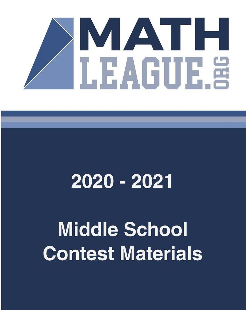 2020-2021 Middle School Contest Materials