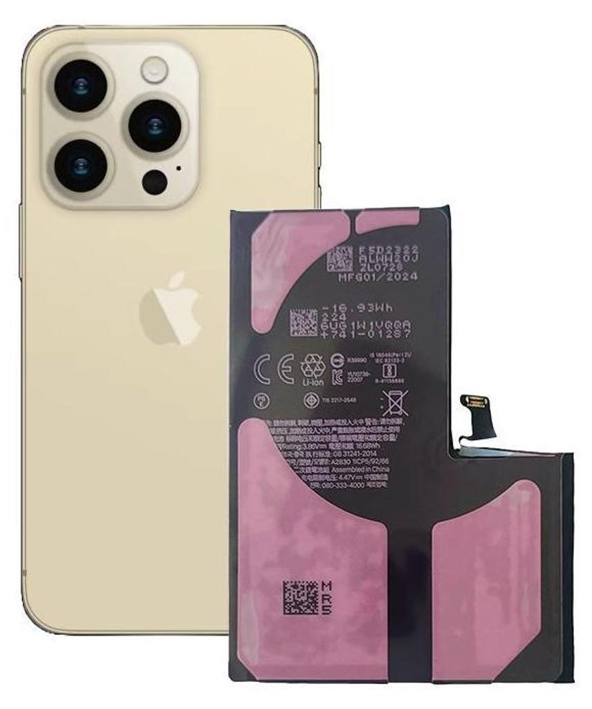 Batteria per Apple iPhone 14 Pro Max 4770mAh riscrivibile Immagine del prodotto 