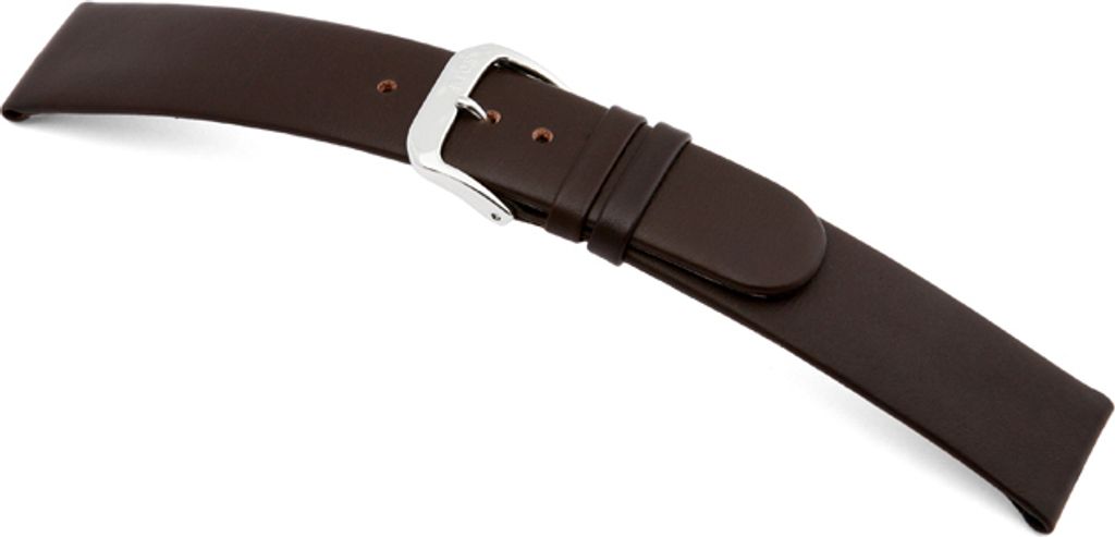 Happel Lederband Merano 19mm mokka glatt
