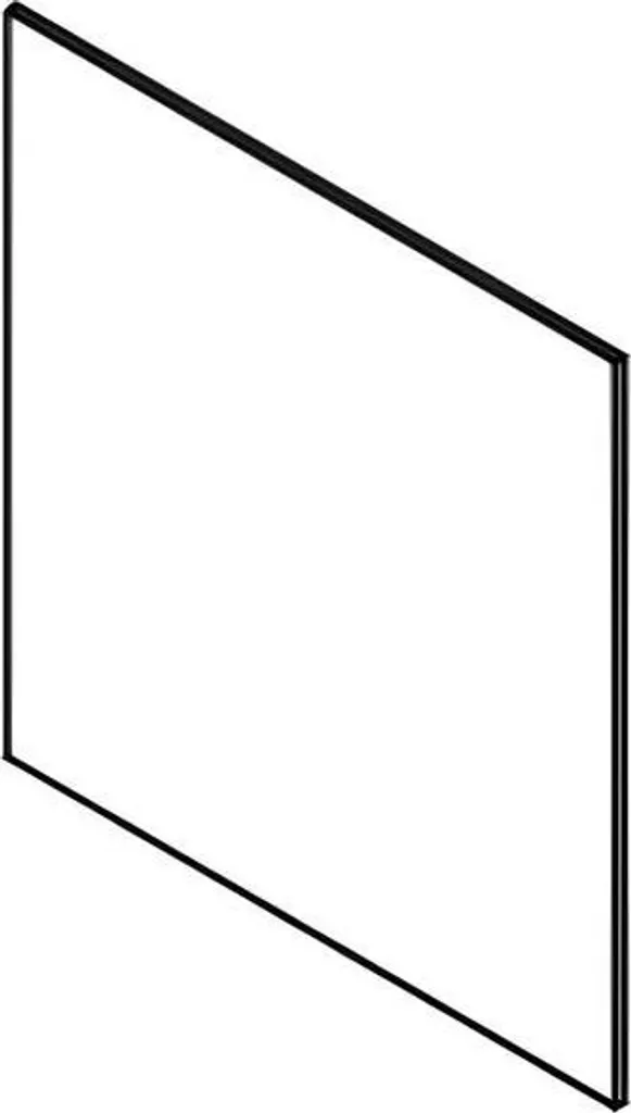 VETRO CERAMICO 4x274x291mm FUOCO ALT110 ORIGINALE Klover per Termocucina Altea