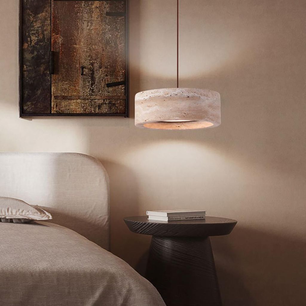 Moderne Pendelleuchte – Dimmbar in 3 Farben, Design Lampe für Esszimmer, Schlafzimmer & Bar, Elegante Deckenleuchte, Energieeffizient 20 cm B【...