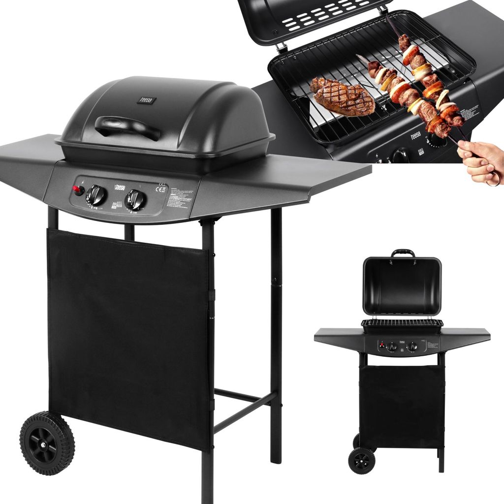 Teesa TSA0080 BBQ à gaz 2000 avec 2 brûleurs Image du produit 