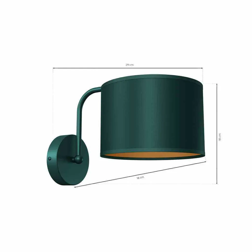 Applique murale vintage VERDE Milagro - Éclairage intérieur chic 60W