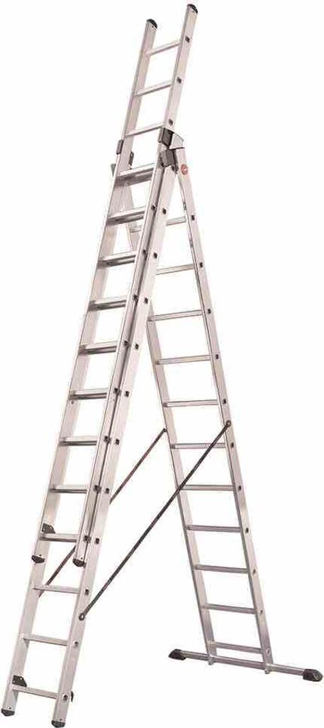 Hailo HobbyStep combi Mehrzweckleiter 3x12 Sprossen