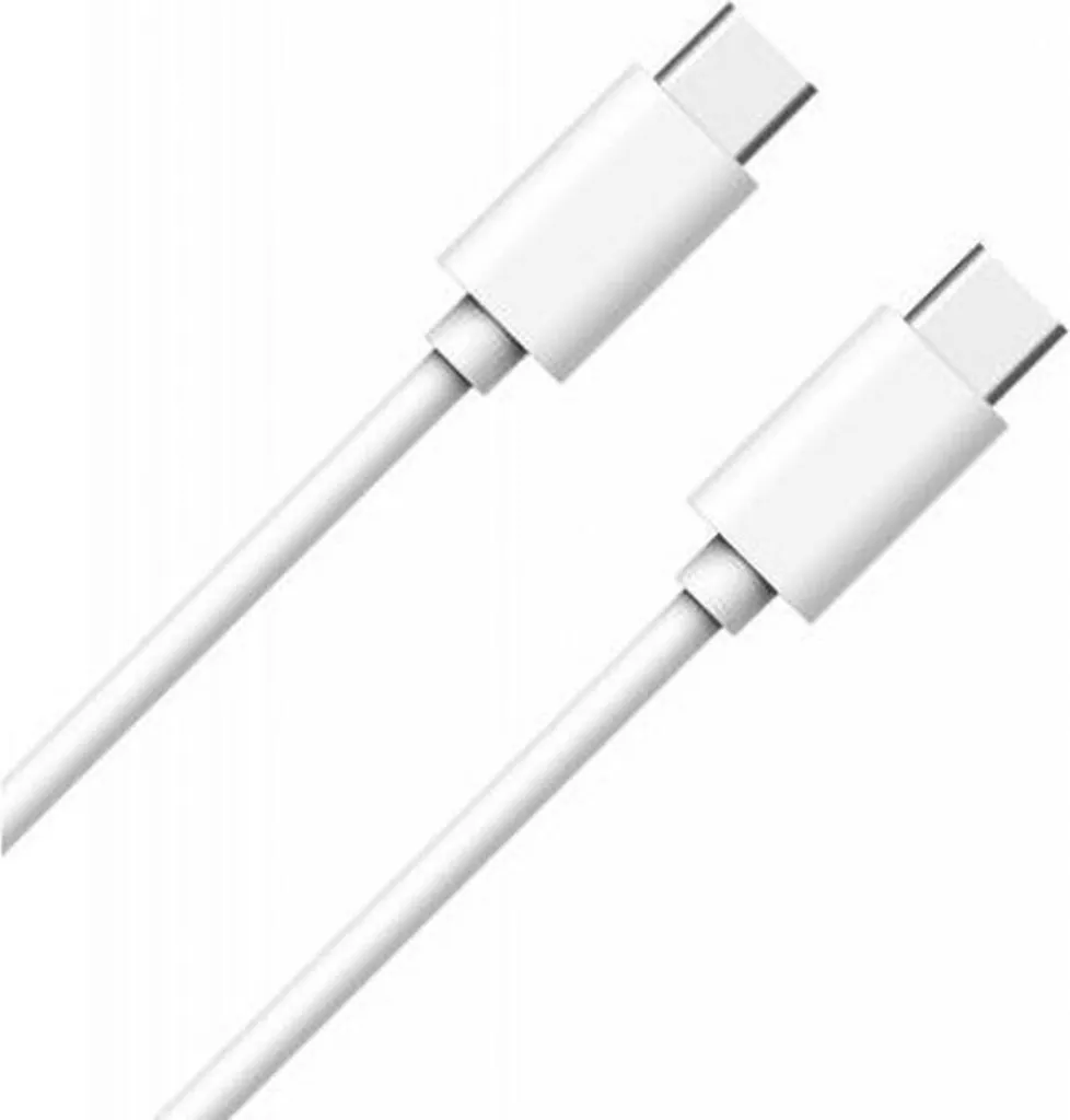 Cavo WOW Bianco da USB-C a USB-C 1m 3A - Affidabilità Quotidiana