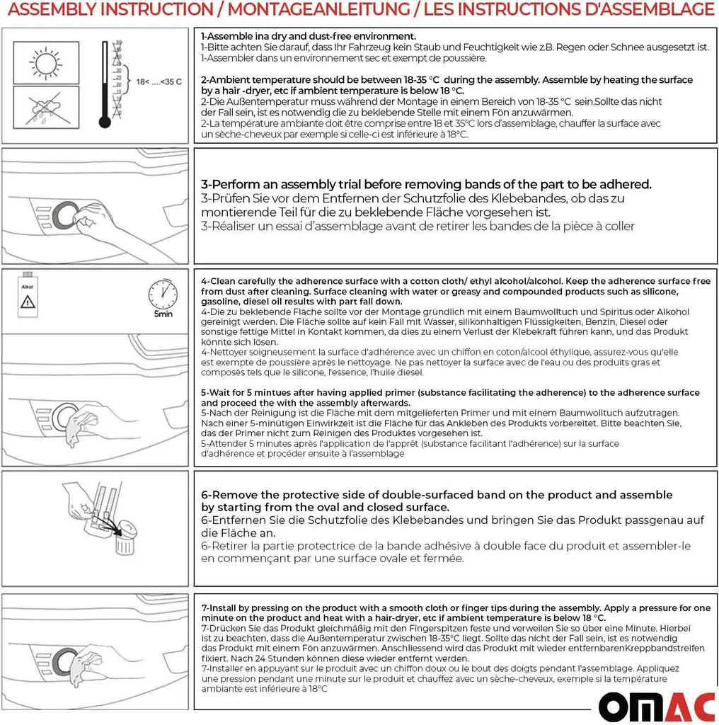 Cornice per fendinebbia per Mazda CX-5 2015-2017 ABS cromo - 4