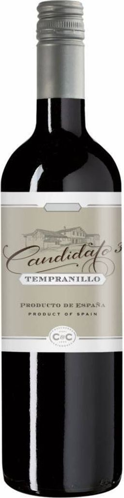 Candidato 3 - Tempranillo Vino de la Tierra de Castilla IGP Spanische Weine | Spanien | 13% vol | 0,75 l