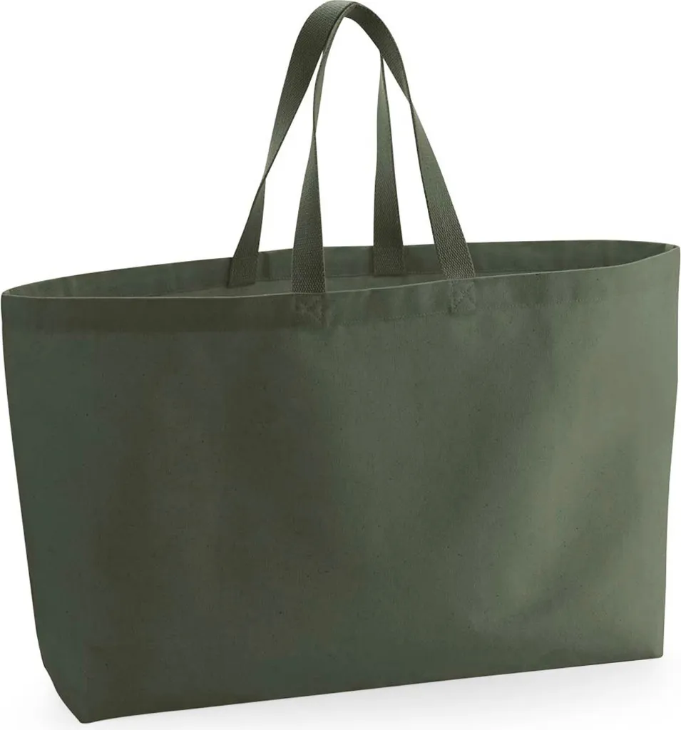 Westford Mill BC5014 Borsa in Tela Olivo: La Maxi Tote Indistruttibile