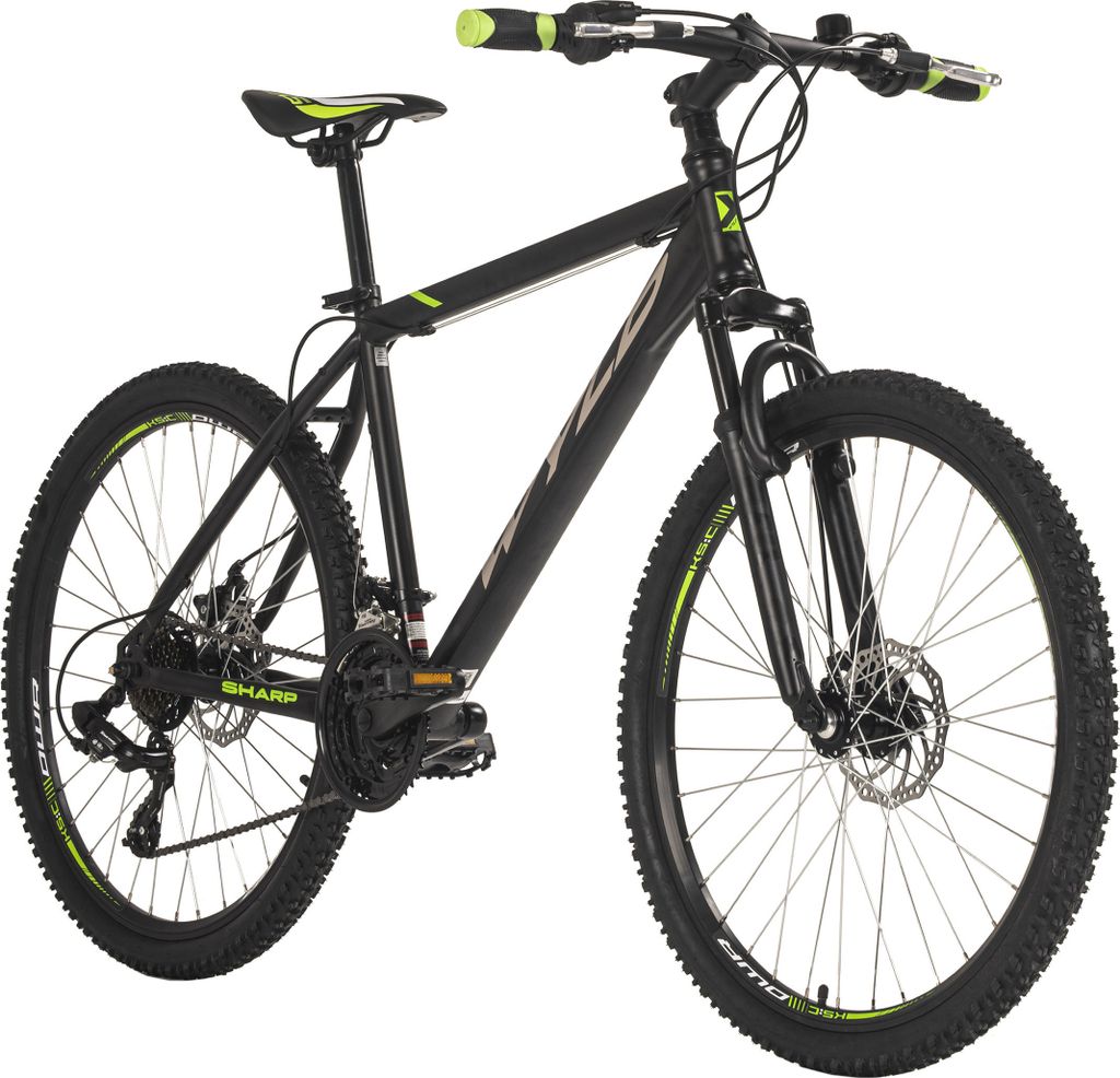 WYLD Mountainbike Hardtail 26'' Sharp 3.0 Schwarz 21 Gänge WYLD 416M, 417M, 418M, 419M