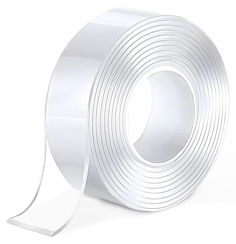 Nastro biadesivo nano extra forte, trasparente, 3 m × 3 cm Immagine del prodotto 