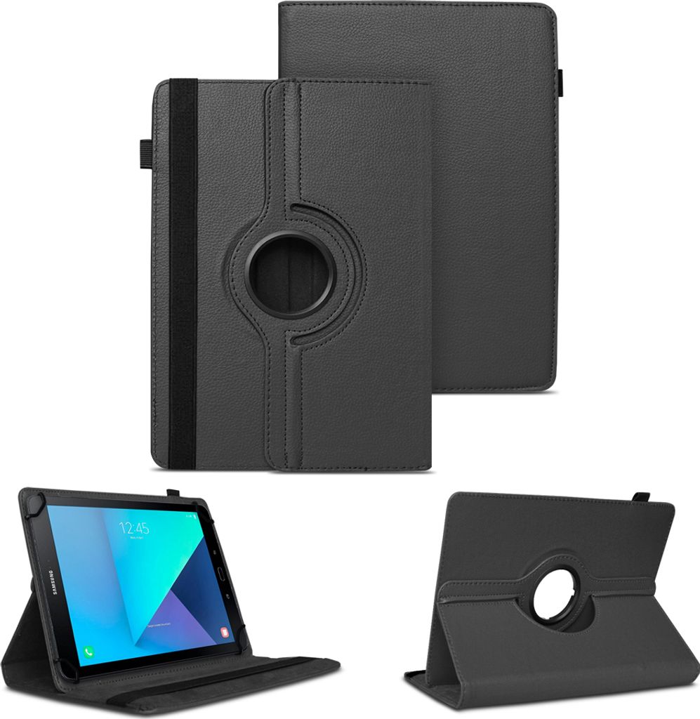 Tablet Hülle für Samsung Galaxy Tab A 9.7 Tasche Schutzcase Cover SchutzhülleFarben:Schwarz