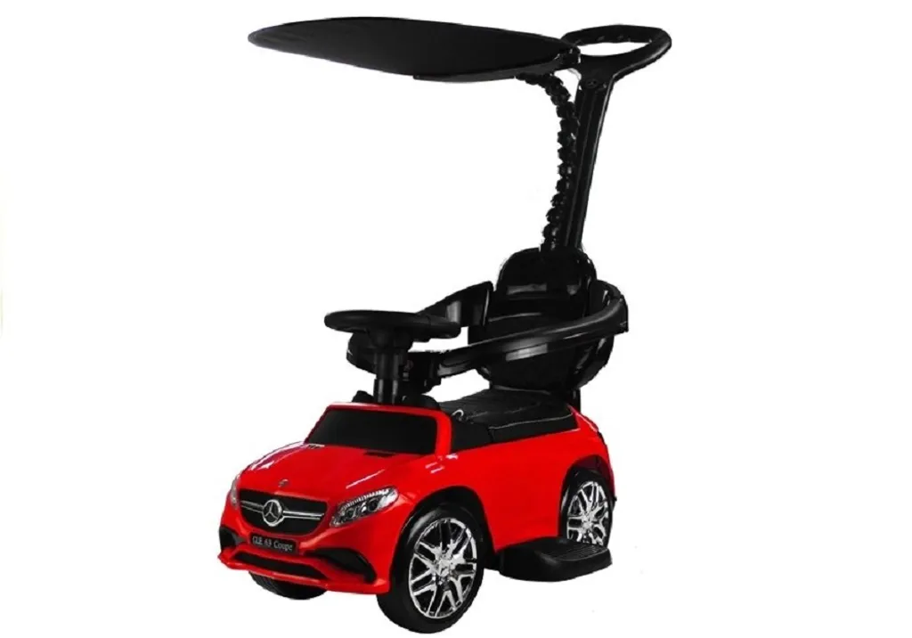 Voiture de Glisse Mercedes GLE 63 Rouge : Sécurité et Toit Pare-soleil