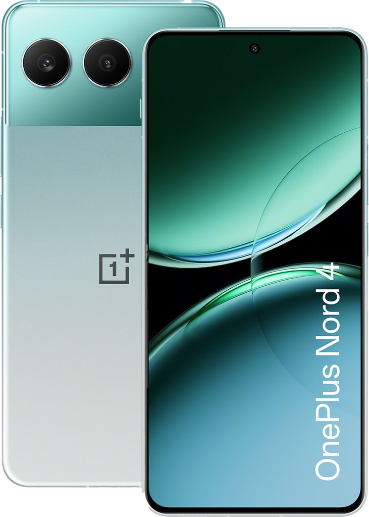 OnePlus Nord 4 5G 256 GB Dual-Sim Oasis Green Neu Produktbild 