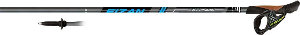Bâtons Fizan Runner Golden 115 cm : Idéal pour Trail et Marche Nordique