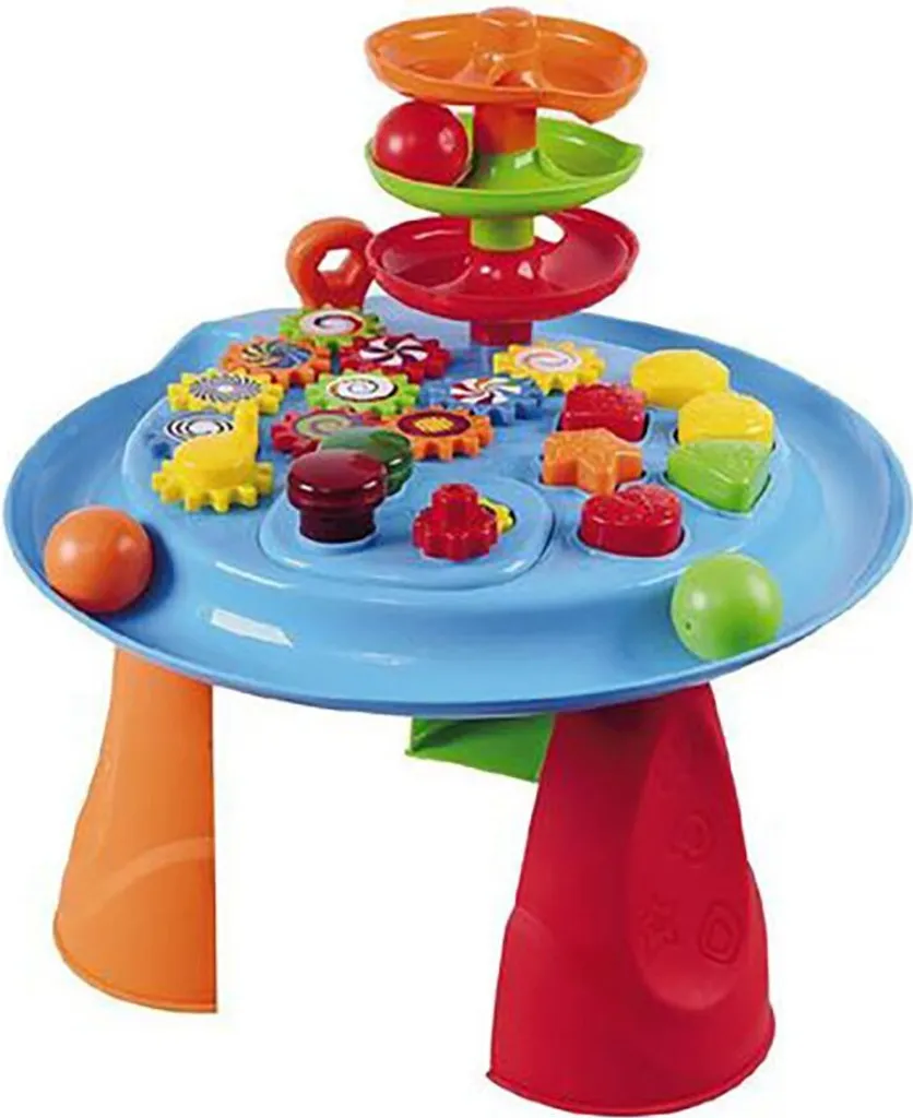 Table d'éveil interactive PLAYGO : engrenages rotatifs et motricité - 5