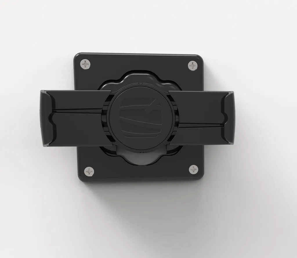 Support tablette sécurisé Maclocks Cling 2.0 montage mural noir mat - 3
