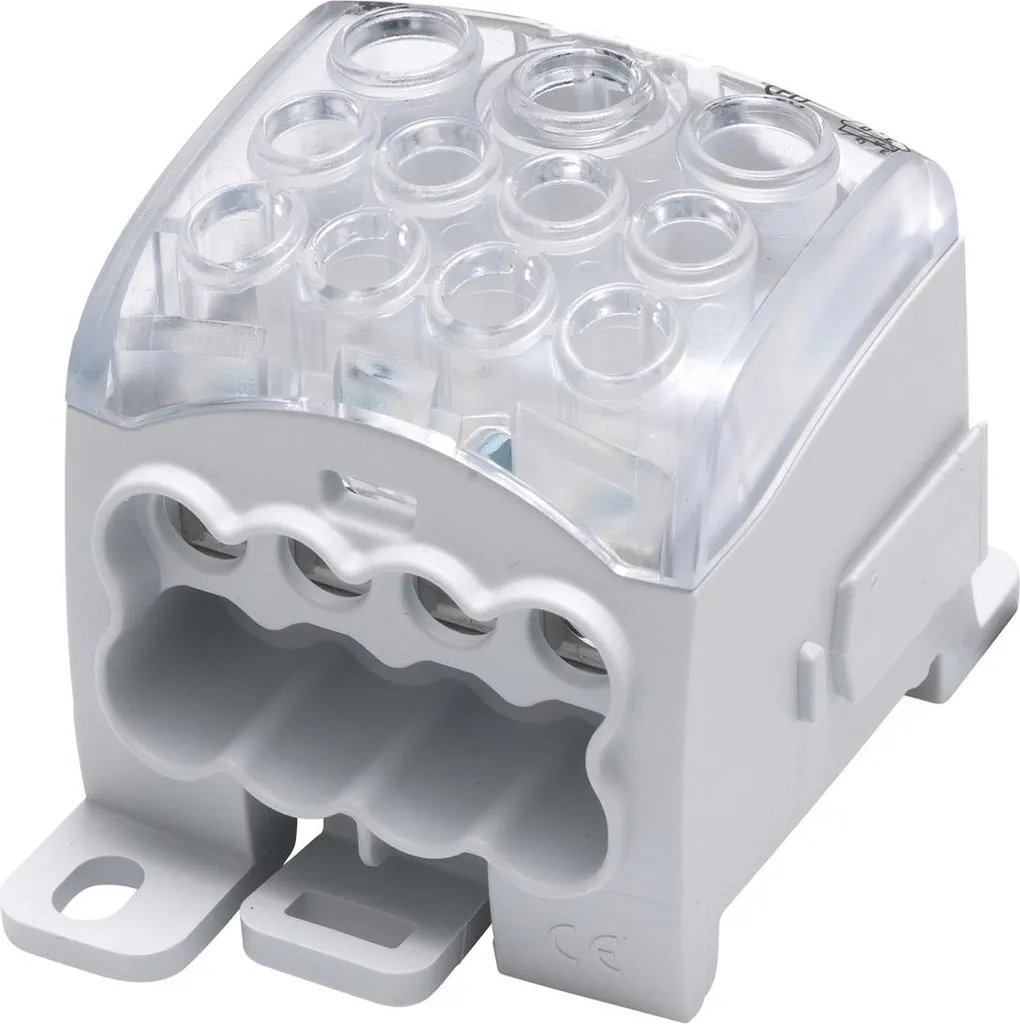 Bloc SUB 270 SIMBLOCK 82070 Universel Al/Cu - Connexion 270A Grise