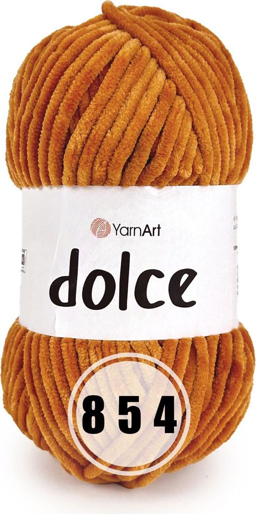YarnArt Dolce (100g/120m) Y 854 Fuchs Produktbild 