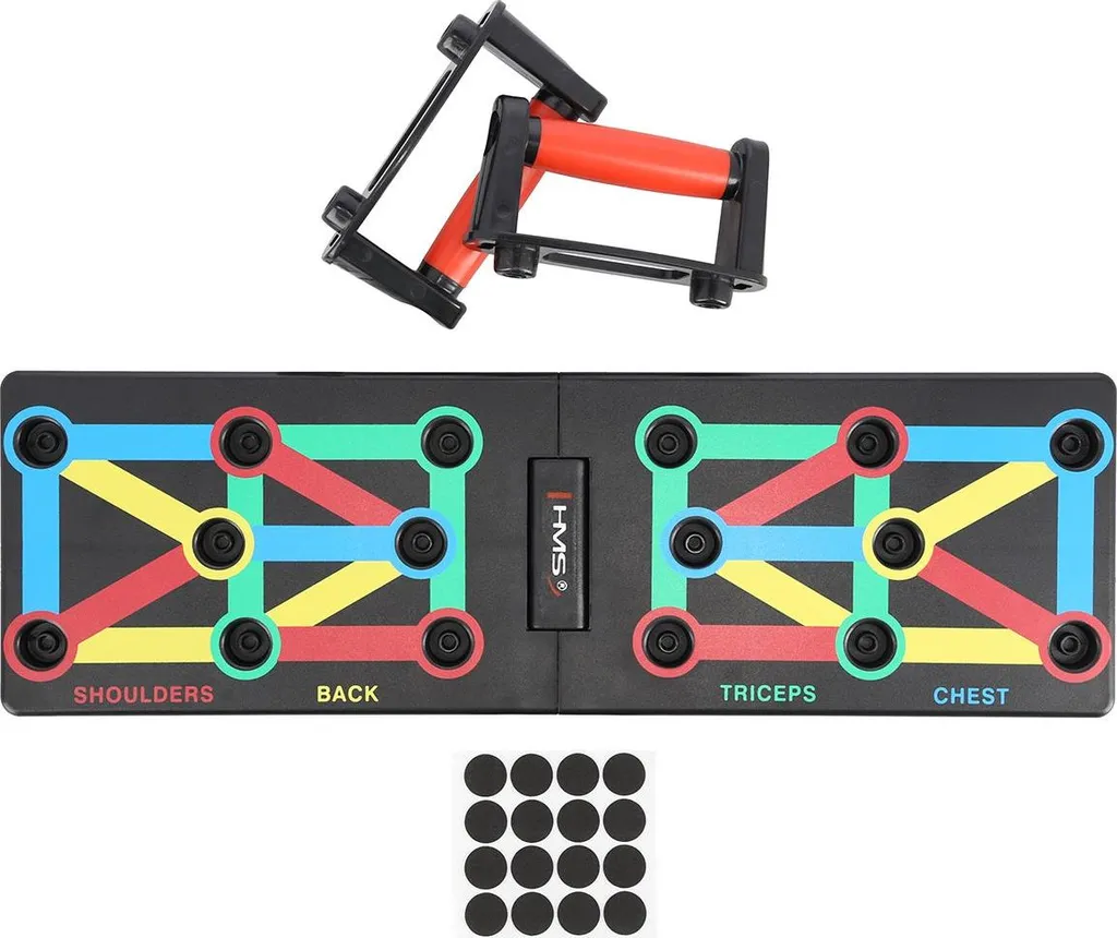 Planche de pompes guidée pour corriger la posture et muscler les bras