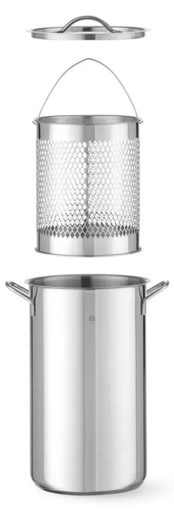 Cuiseur à asperges et pâtes XL 5,5L idéal pour cuisson verticale