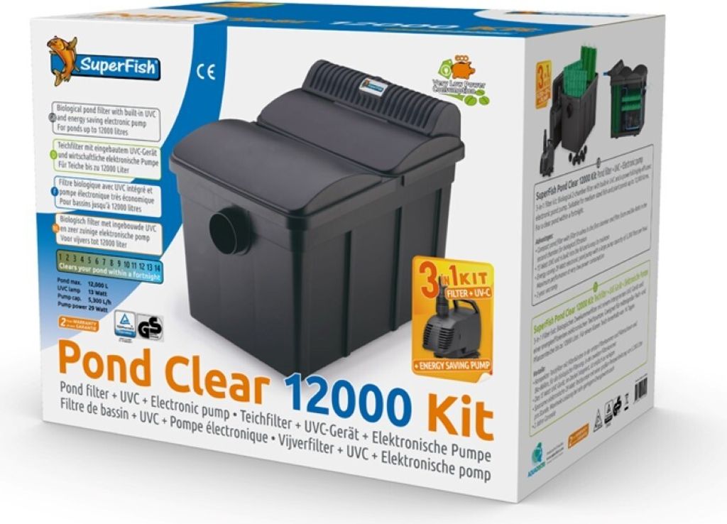 Pondclear Kit 12000 Teich