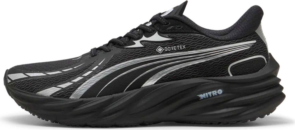 Puma Velocity NITRO 4 GTX Sneaker in Übergrößen Schwarz 311144-01 große Herrenschuhe
