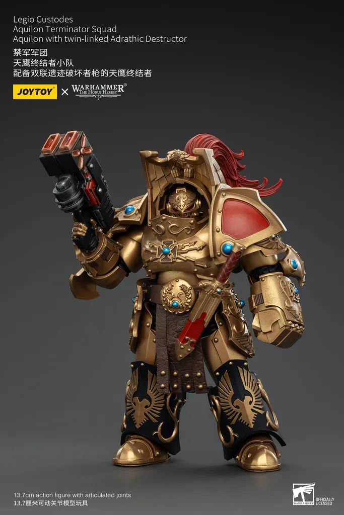 Figurka Joy Toy Licia Custodes pour Diorama Warhammer 1/18 14 cm